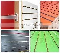 Store & Supermarket Supplies T Bar Display Double Wire Slatwall Hook with Price Tag