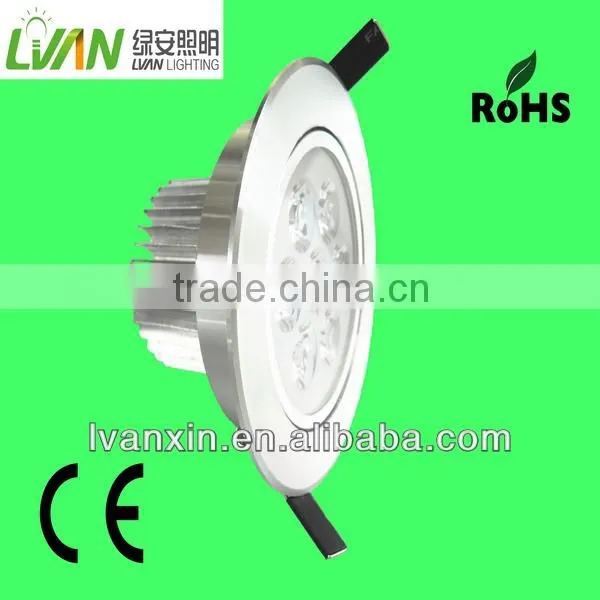 7w LED ceiling lamp with Oxidation edge