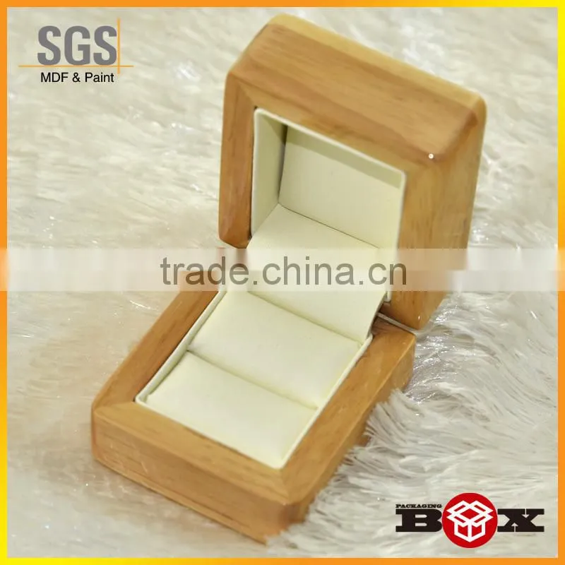 High quality transparent funky window mdf wooden watch box