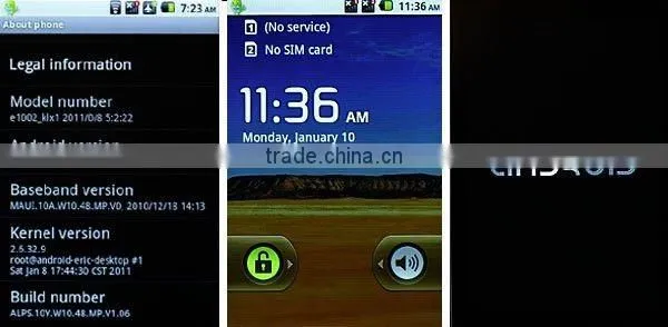 city call android mobile phone for hero h2000