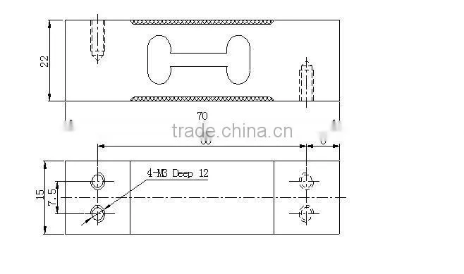 Aluminum Electronic sensor