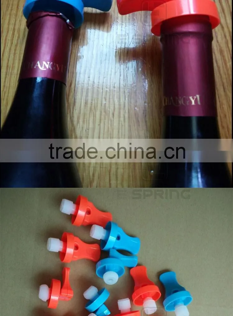 Non spill bottle caps keep wine fresh bottle stopper