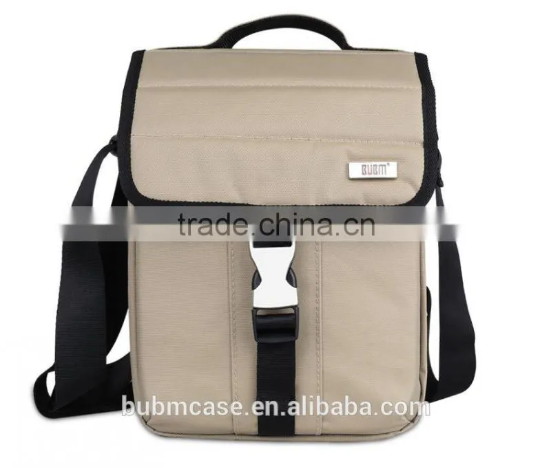Beige tablet messenger bag for men 10.1 inch tablet case shockproof case for tablet