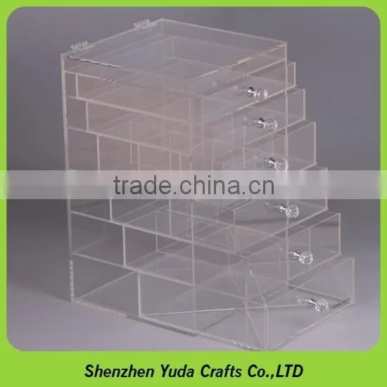 Hotel Supplies Acrylic Table Drawers For Hotel Decoration Small Acrylic Drawers