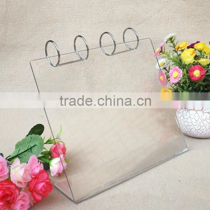 more options clear acrylic base calendar business for sale