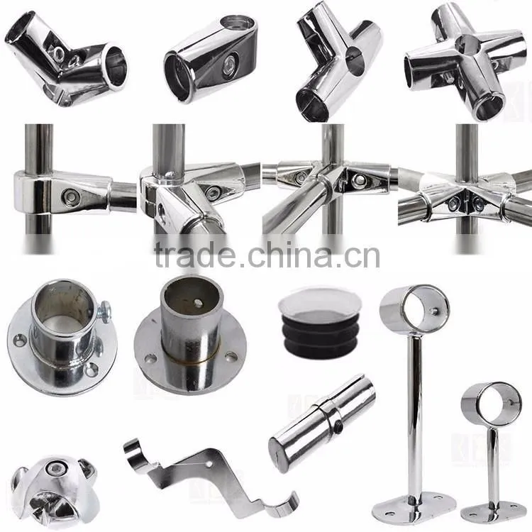 Square tube base Square post tube base flange