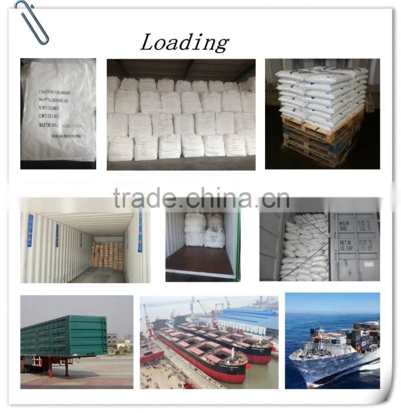 2016 Industrial 94% calcium chloride anhydrous the most competitive price