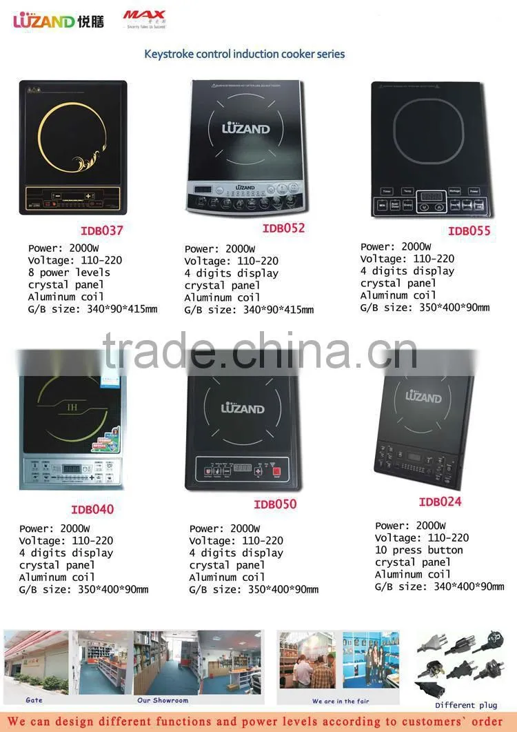 Kitchen Appliances Single Burner Induction Cooker Made In China