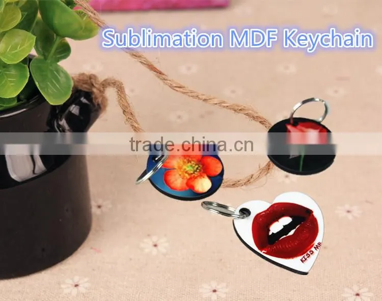 blank hang board for dye sublimation for keychains