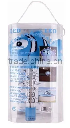 LED Floating Swimming Pool Thermometer Spa Thermometer with Cord