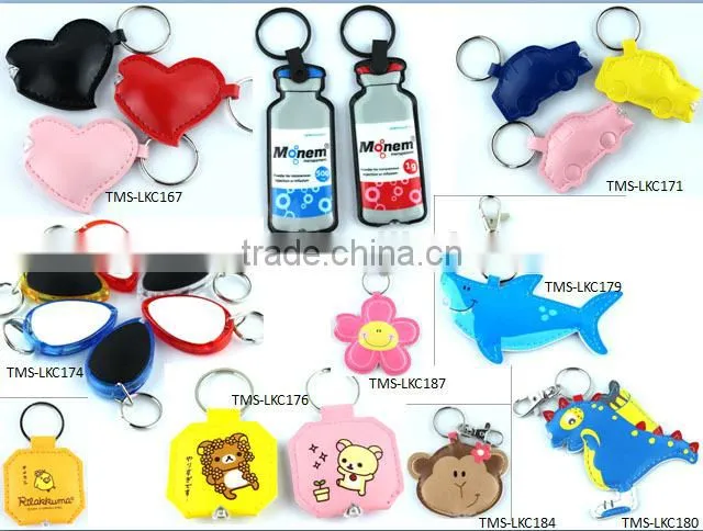 Environmental Custom Promotional gift Car Shape LED Squeeze Key lights soft pvc keychain