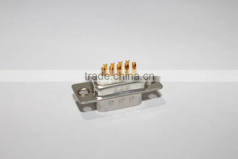 D-sub db connector for wire male 9 pin