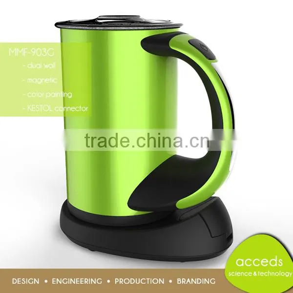 Wholesale Protable Automatic Stainless Steel Hand Milk Frother