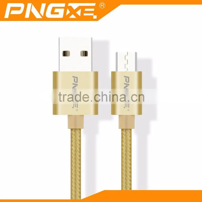 Wholesale colorful braided fast charging android usb cable for iphone charging cable
