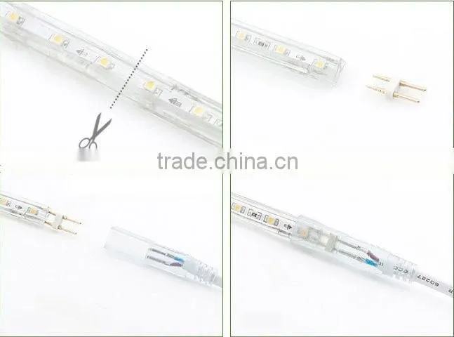 Flexible 100m 230v led strip light 3528