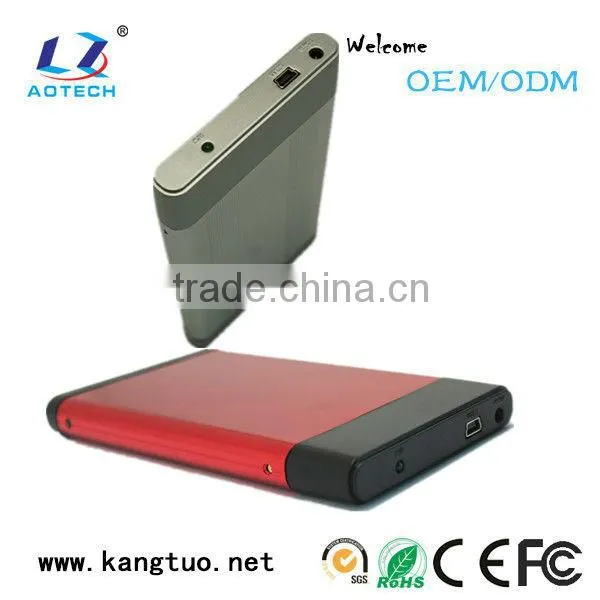 SATA interface Aluminum 2.5" HDD Enclosure