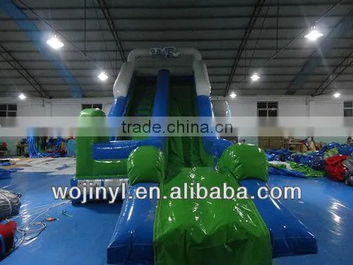 Iarge commercial inflatable dry slide for sale
