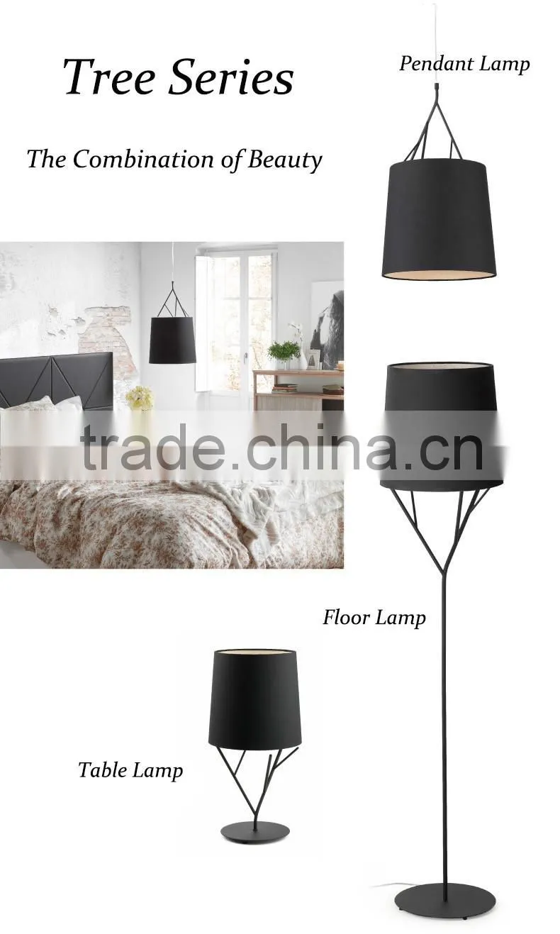 Stylish tree design lamp floor lamp for hotel decoration