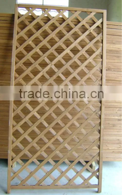 China wholesale wood lattice panels for garden fence