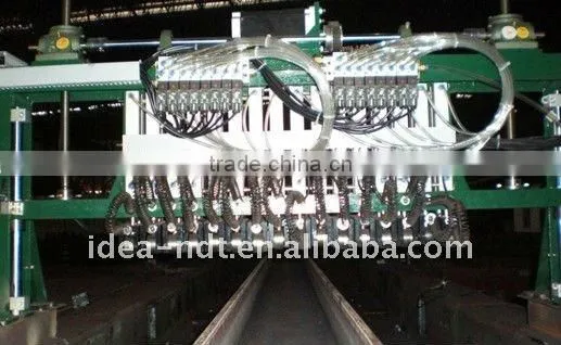 Strip ultrasonic tester for coil material inspection before/after forming of Spiral Submerged Arc /Electrical Resistance Welded