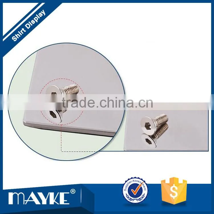 Stainless steel Shirt display ,Trade Show Equipment ,Shirt Display Rack Clothes display stand