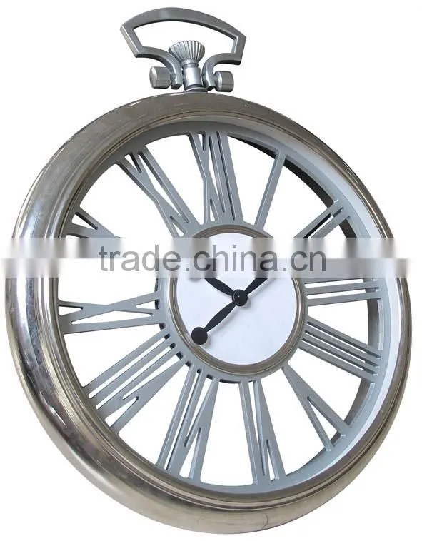 Big Size Metal Gear Clock High Grade Luxury Round Clock