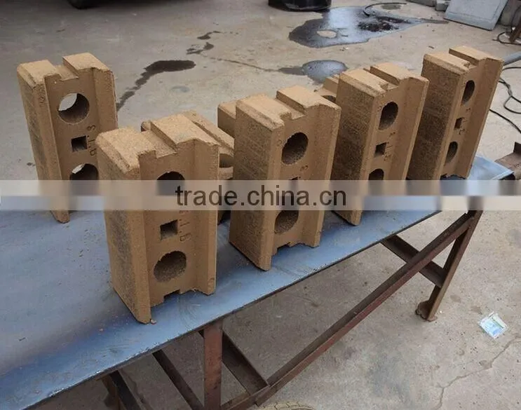 hand press soil brick making machine clay interlocking pavers production price for sale