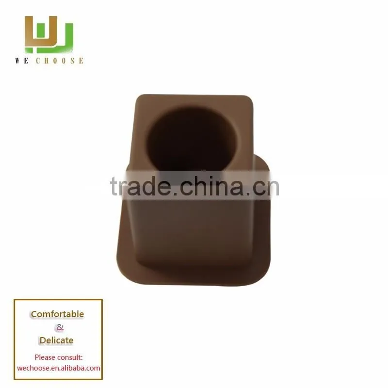 Globa selling well custom design silicone ice cube tray Durable modeling easy to DIY ice cream