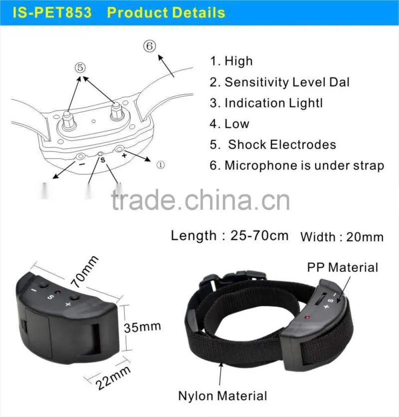 Voice Activated Dog Collar 853