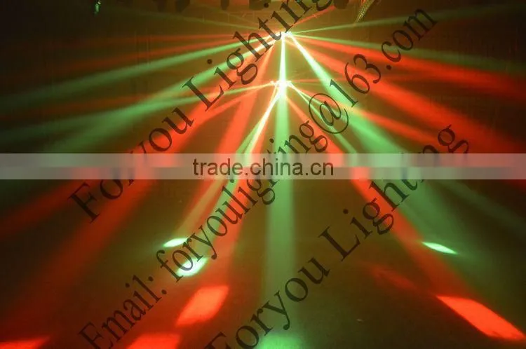 American DJ Zipper 4-Head Barrel Mirror Scanner 4pcs 10W RGBW 4IN1 LED Disco DJ Light