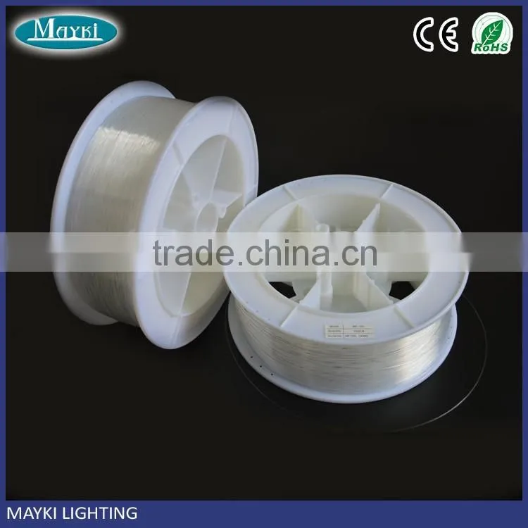 Hot sale 0.5mm PMMA end lit fiber optic cable in roll for star ceiling decoration