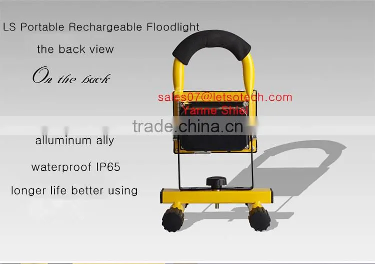 20w 30w 40w 50w battery powered 10w flood led light portable flood light pack12v led flood lamp for outdoor camping and fishing