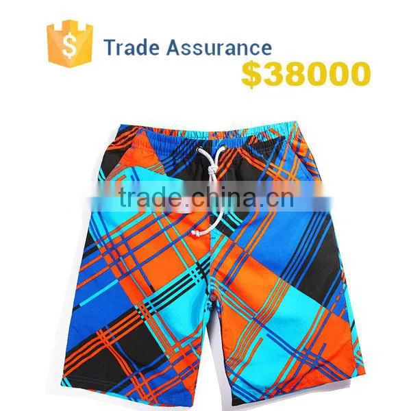 Wholesale - 2015 Fashionable Swimwear for Man Comfortable Loose Board Shorts High Quality Polyester Thin Beach Pants Sale Online