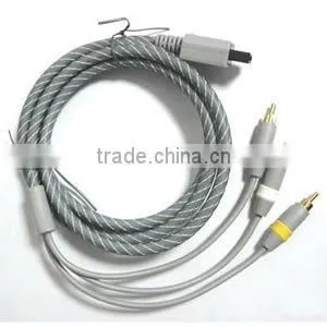 Audio/Video cable For Wii(Cover with net)