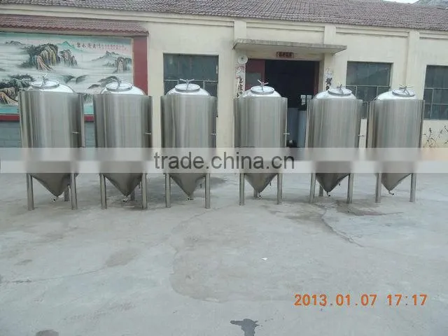 500l top manhole minibrew conical fermenter/cheap conical fermenter CE ODM manufacturer