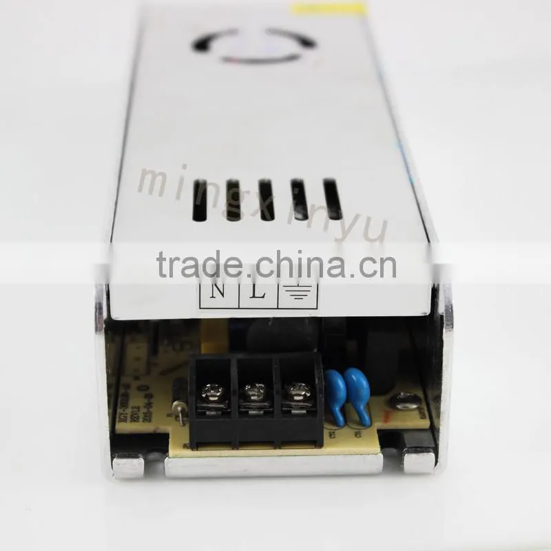 slim case 24v dc output ac dc adapter 24v led driver 24v 10a 240w 250w