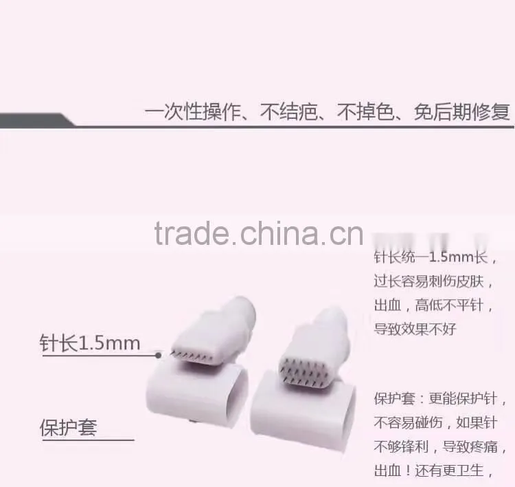 disposable needles artificial eyebrow embroidery cartridge tattoo needle with wholesale