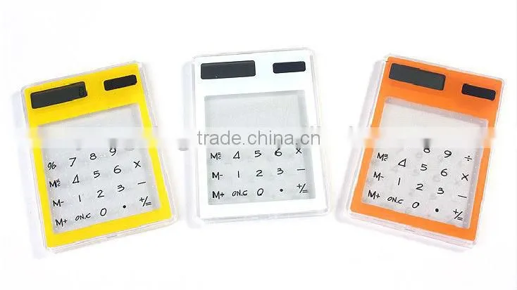 promotional item for shcool office dual power large diplay 12-digit electronic calculator double dual screen calculators