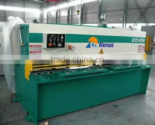 Hydraulic swing beam shearing machine, hydraulic iron cutting machine manufacturer, Hydraulic metal sheet cutter