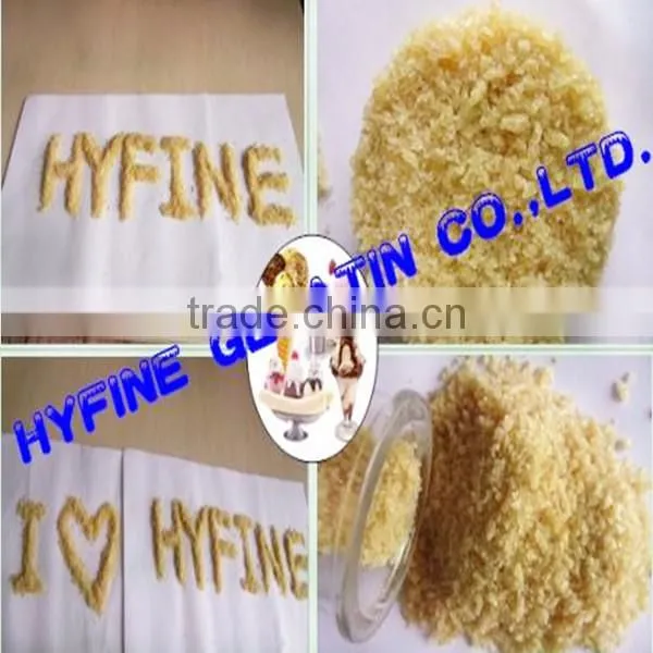edible porcine gelatin powder plant halal porcine gelatin