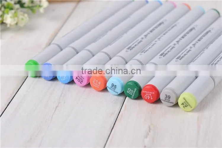2014 newest novelty markers sketch marker Permanent twin marker set