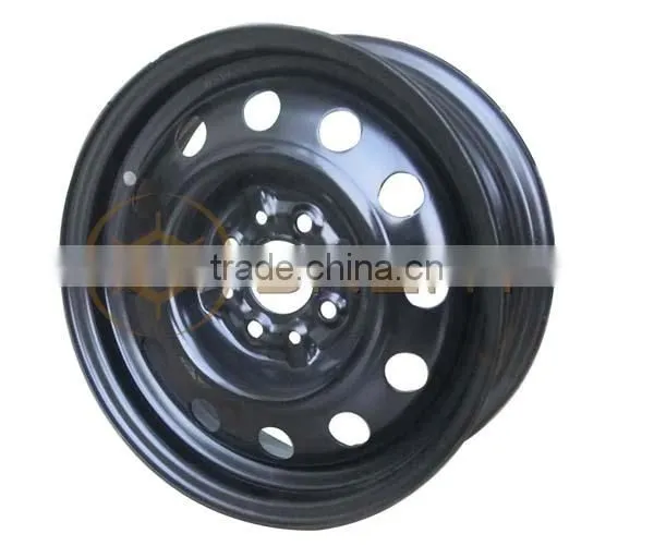 13x5.5J passenger steel rim automobile wheel