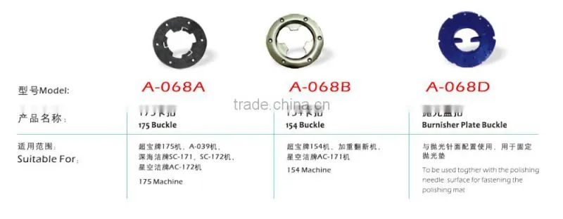 Accessory of Multi-functional Brushing Machine/floor cleanding machine
