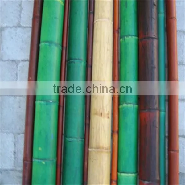 colored bamboo poles/canes