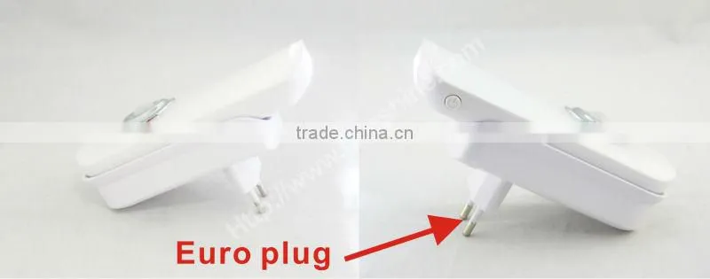 smart 16 led+1w led sensor light with recharger battery for emergency