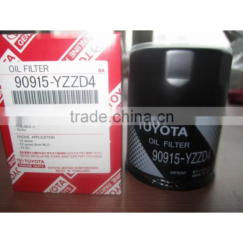 Auto Engine Parts for Toyota Car Oil Filter 90915-YZZB2