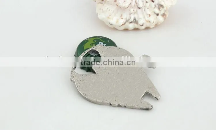 Bottle opener with key chain