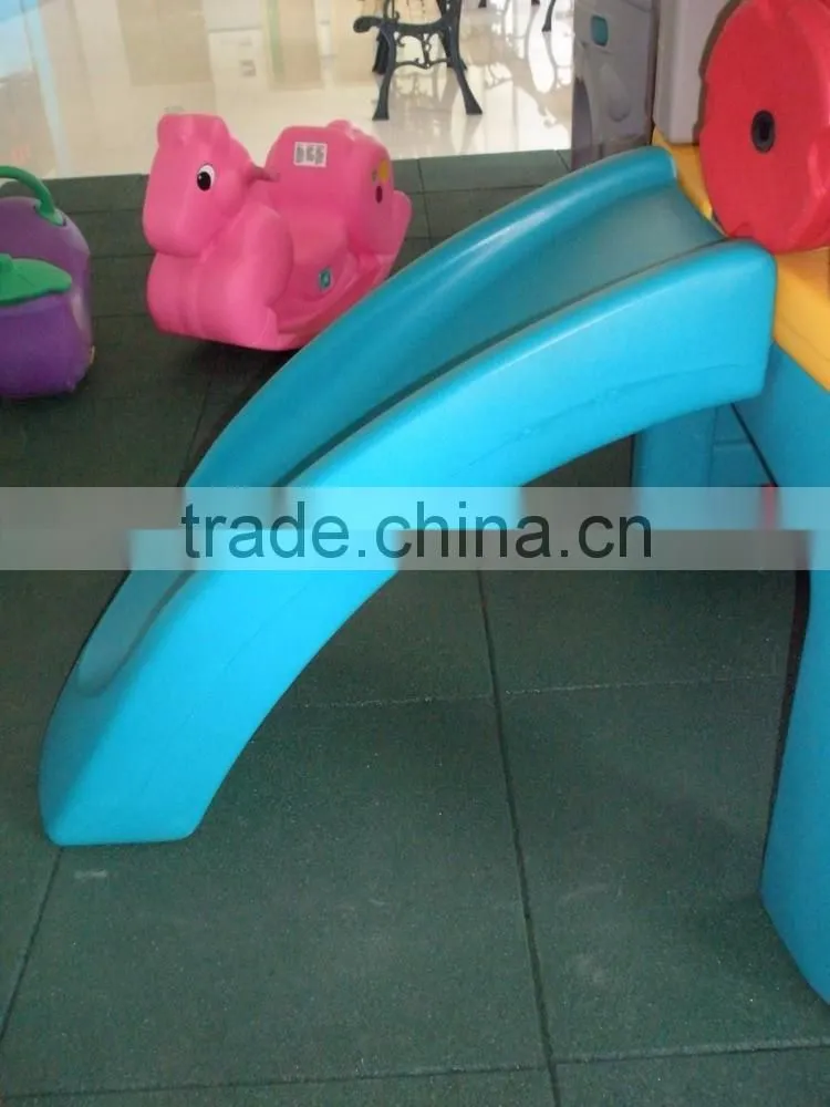 OEM Large Blow Molding children plastic slide, kids slide plate