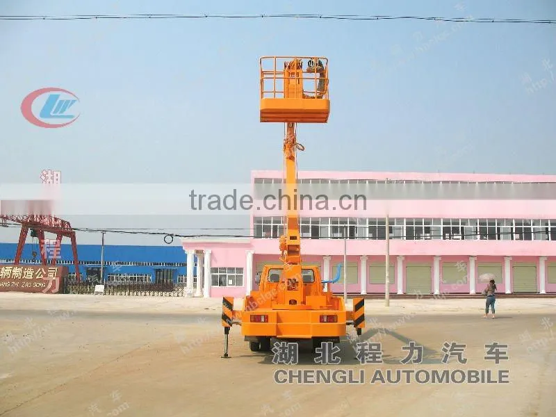 JMC 4*2 articulated aerial platform truck