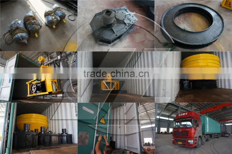 HSM CE CIQ wet pan mill in mine mill